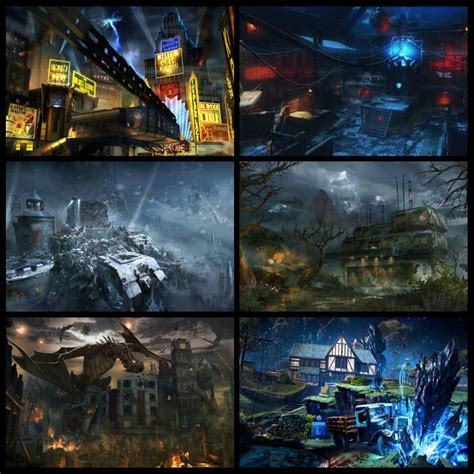 bo3 zombies maps